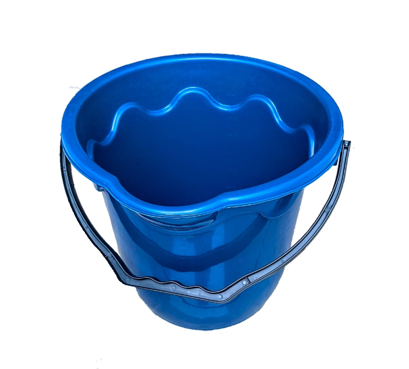 BALDE PLASTICO 8 LITROS COM ARO DE PLASTICO 120625