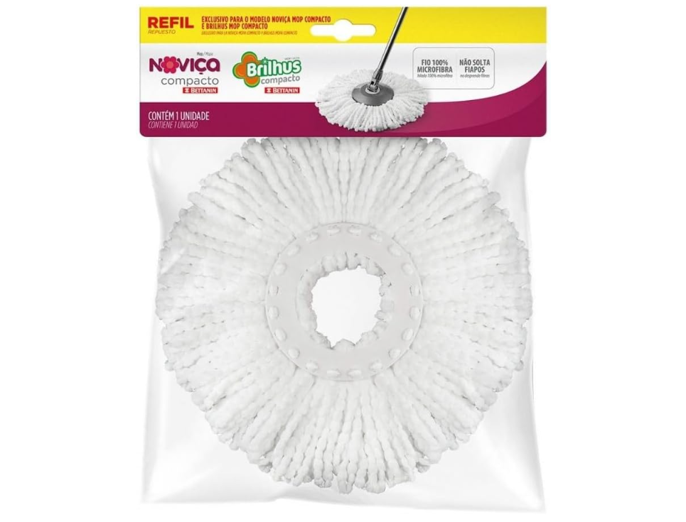 REFIL MOP NOVIÇA E BRILHUS ORIGINAL 7896001000797