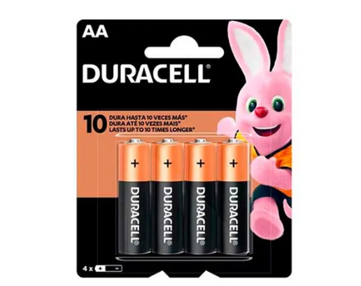 PILHAS DURACELL AA4 240825