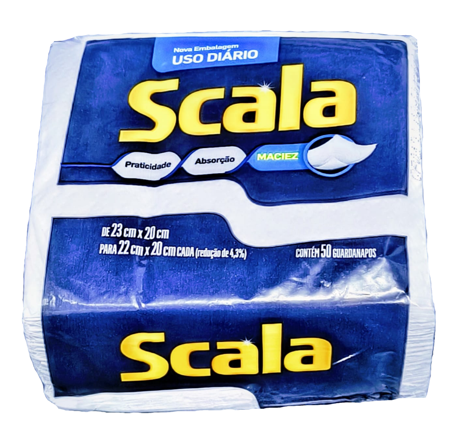GUARDANAPO SCALA 20X22CM COM 50 GUARDANAPOS 2809251822