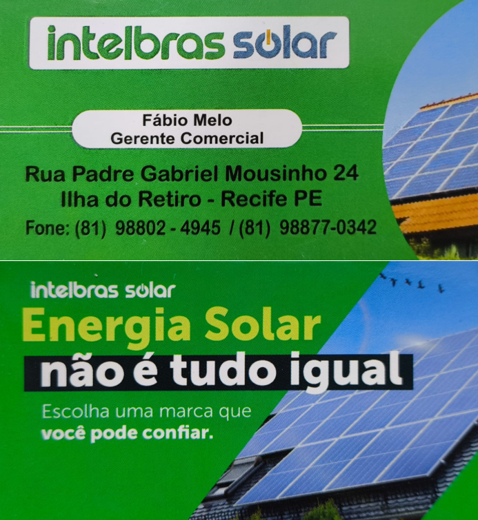 INTELBRAS - ENERGIA SOLAR NÃO É TUDO IGUAL