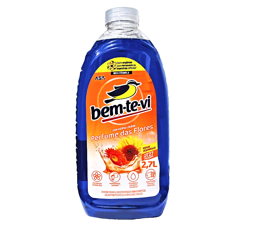 LAVA ROUPAS BEMTEVI 2 LITROS PERFUME DAS FLORES 2406260055
